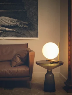 Lámpara de mesa soplada regulable IC Lights