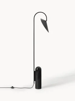 Lámpara de pie ajustable con base de mármol Arum