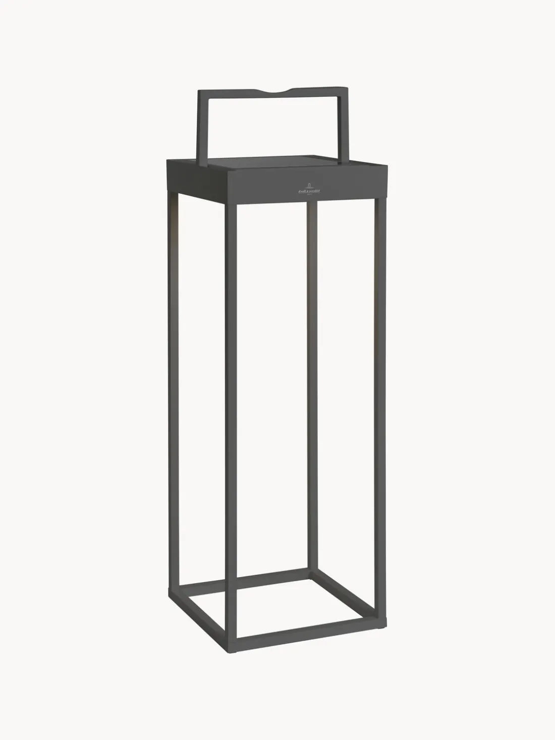 Lámpara de pie LED regulable para exterior Cannes, portátil