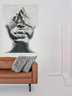 Lámpara de pie LED V-line