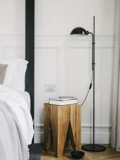 Lámpara de pie pequeña con pantalla ajustable Funiculí