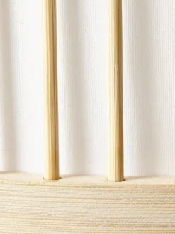 Lámpara de pie pequeña de bambú Nori