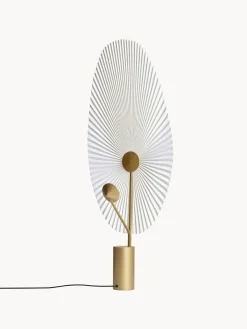 Lámpara de pie pequeña LED regulable Liris