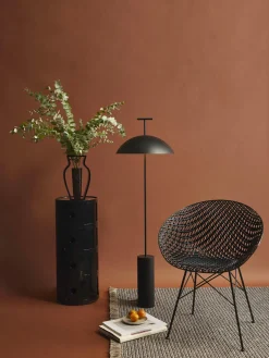 Lámpara de pie pequeña regulable de diseño Geen-a