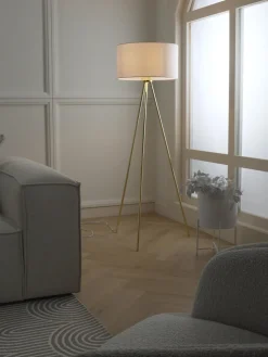 Lámpara de pie trípode Cella