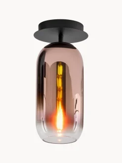 Lámpara de techo artesanal de vidrio soplado Gople