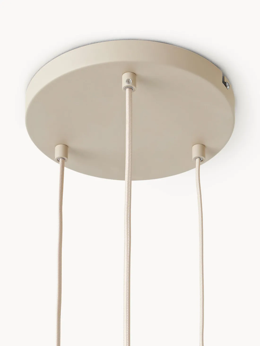 Lámpara de techo cluster de vidrio Raquel