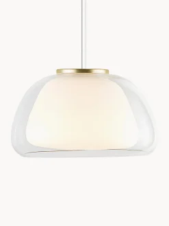 Lámpara de techo de vidrio Jelly