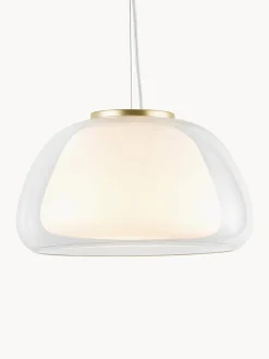 Lámpara de techo de vidrio Jelly