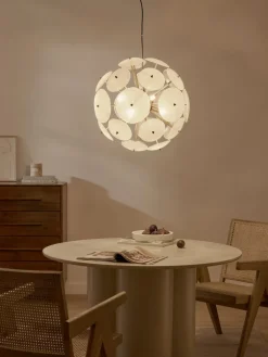 Lámpara de techo de vidrio Mireille