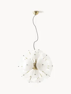 Lámpara de techo de vidrio Mireille