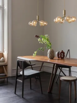 Lámpara de techo de vidrio Apiales