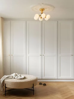 Lámpara de techo de vidrio Apiales