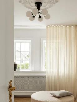 Lámpara de techo de vidrio Apiales