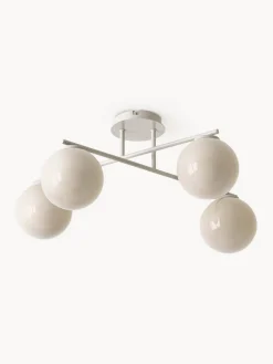 Lámpara de techo de vidrio opalino Atlanta