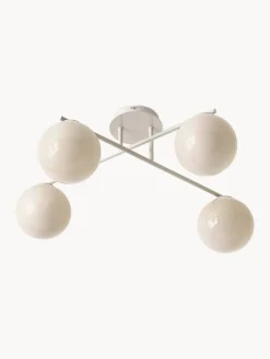 Lámpara de techo de vidrio opalino Atlanta