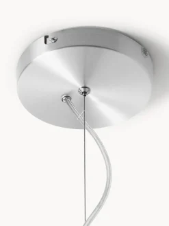 Lámpara de techo de vidrio acanalado Emmi