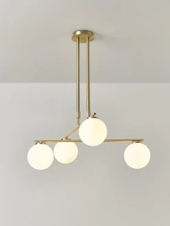 Lámpara de techo de vidrio opalino Atlanta