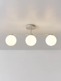 Lámpara de techo de vidrio opalino Atlanta