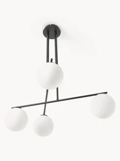 Lámpara de techo de vidrio opalino Atlanta