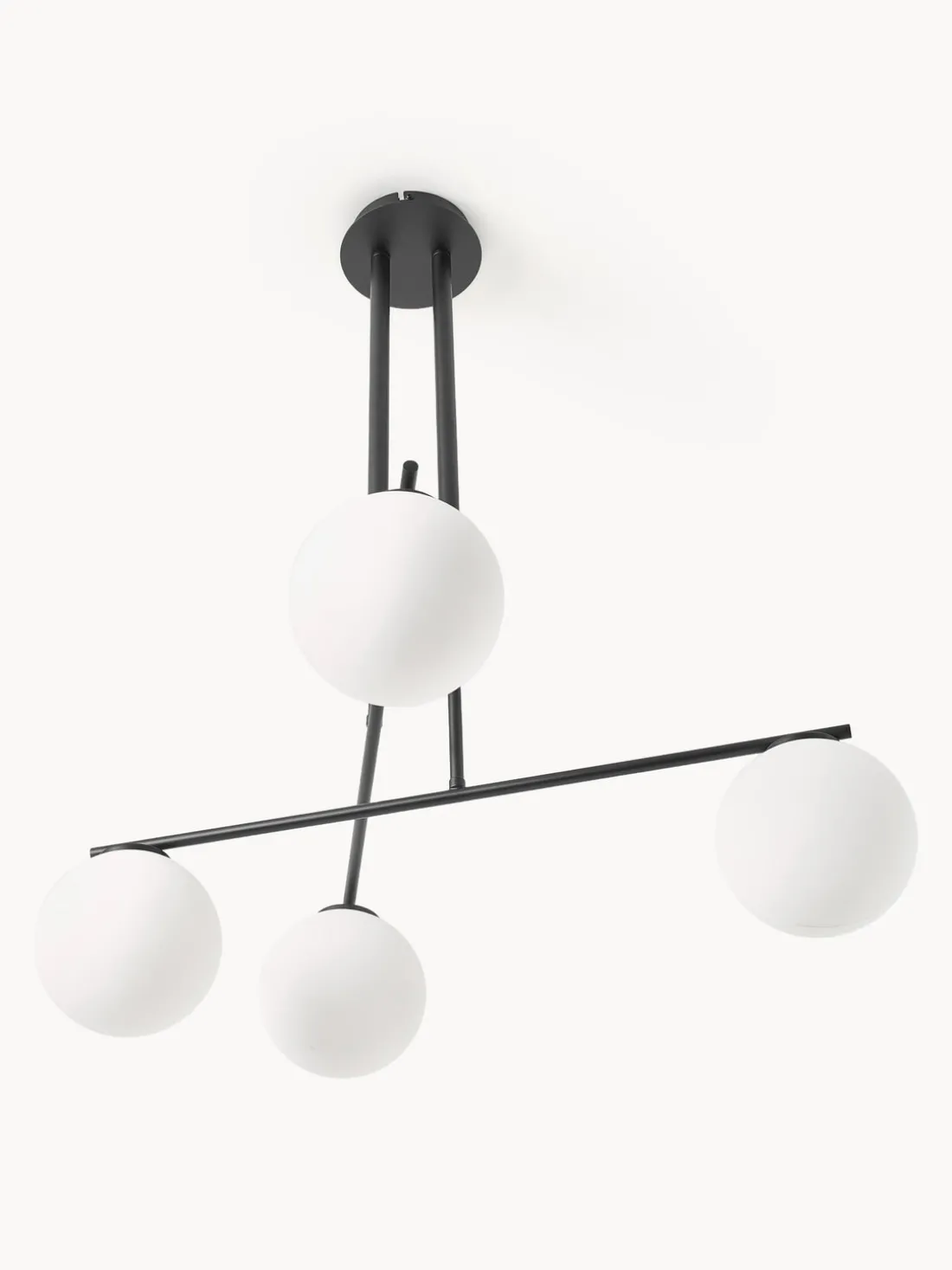 Lámpara de techo de vidrio opalino Atlanta