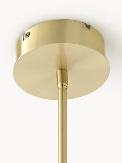 Lámpara de techo de vidrio estriado Emmi