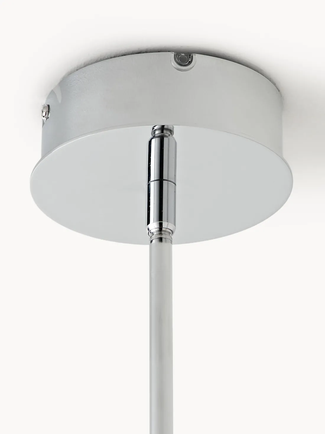 Lámpara de techo de vidrio estriado Emmi