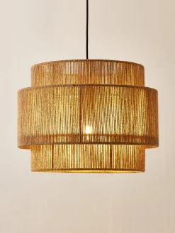 Lámpara de techo de yute Cecillia
