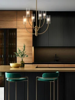 Lámpara de techo grande Arco