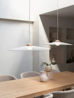 Lámpara de techo grande Belle, Ø 80 cm