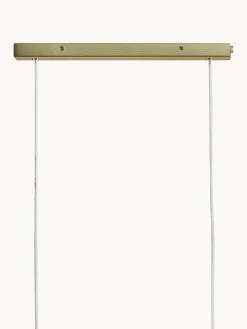 Lámpara de techo grande de vidrio opalino Contina