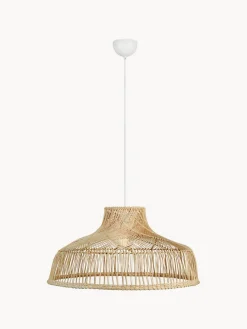 Lámpara de techo grande de ratán Bali