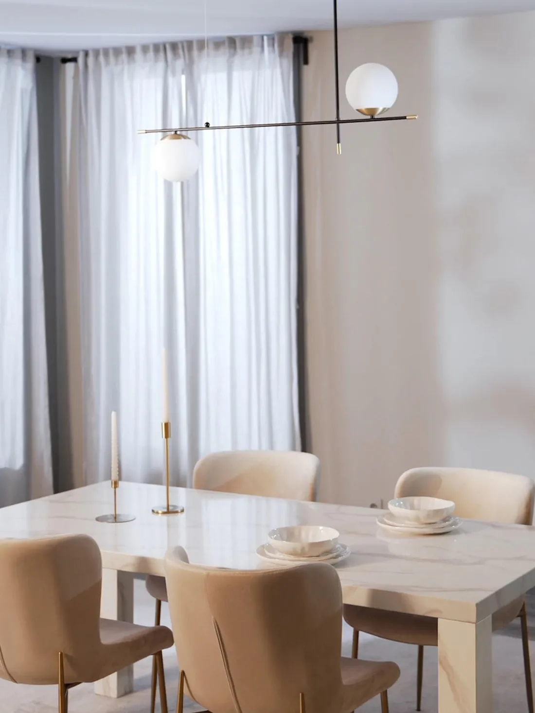 Lámpara de techo grande de diseño Nostalgia