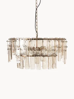 Lámpara de techo grande de vidrio Cersei