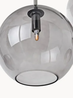 Lámpara de techo grande de vidrio Raquel