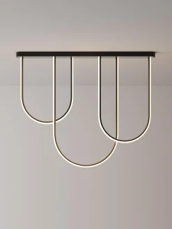 Lámpara de techo grande LED Ivar