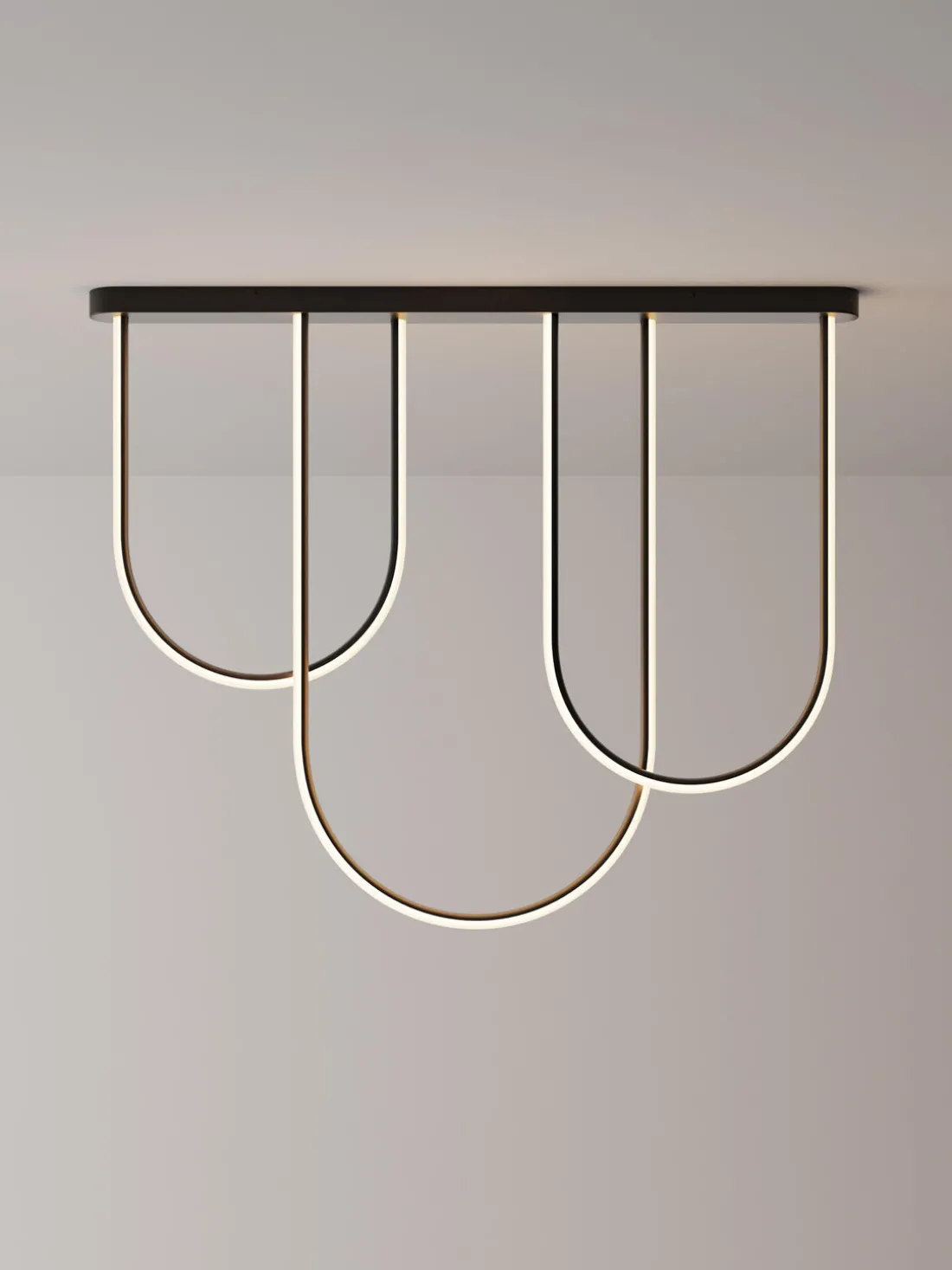 Lámpara de techo grande LED Ivar