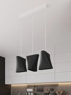 Lámpara de techo grande Velo