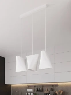 Lámpara de techo grande Velo