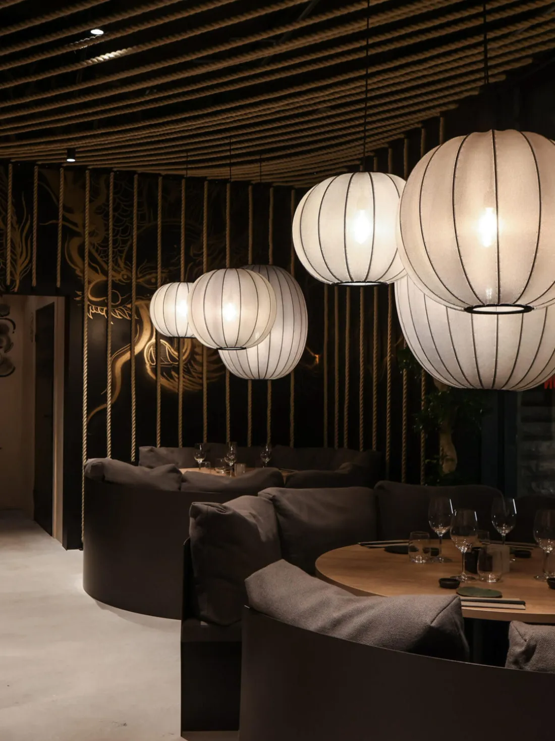 Lámpara de techo Knit-Wit