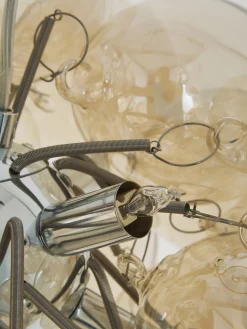 Lámpara de techo LED soplada Gross