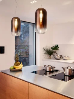 Lámpara de techo pequeña artesanal Gople