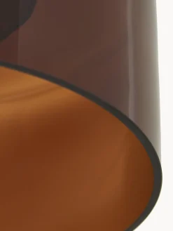 Lámpara de techo pequeña de vidrio Flowy