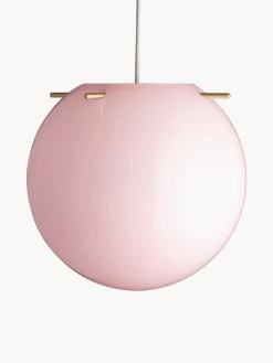 Lámpara de techo pequeña de vidrio Koi, tamaños diferentes