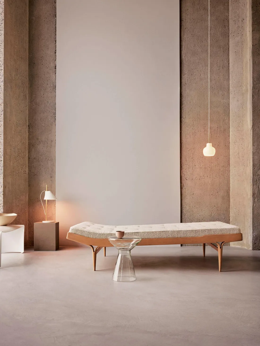 Lámpara de techo soplada VL Ring Crown