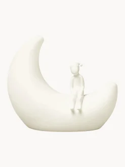 Lámpara decorativa LED pequeña Luna, con cambio de color