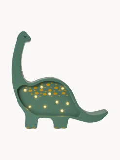 Lámpara infantil LED regulable artesanal Diplodocus, con función de temporizador y control remoto