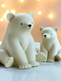 Lámpara infantil Polar Bear, con función de temporizador