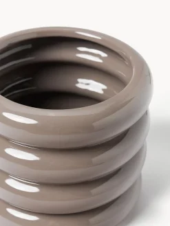 Maceta de gres pequeña Rudi, 16 cm