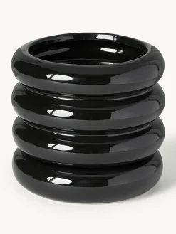 Maceta de gres pequeña Rudi, 16 cm